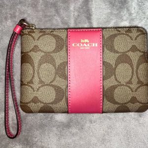 Cartera Wrislet in Signature Canvas - Coach
